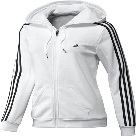 white soccer hoodie Adidas